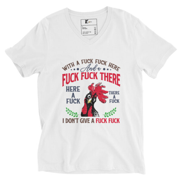 Cluck Around & Find Out – No F*cks Given Rooster Tee